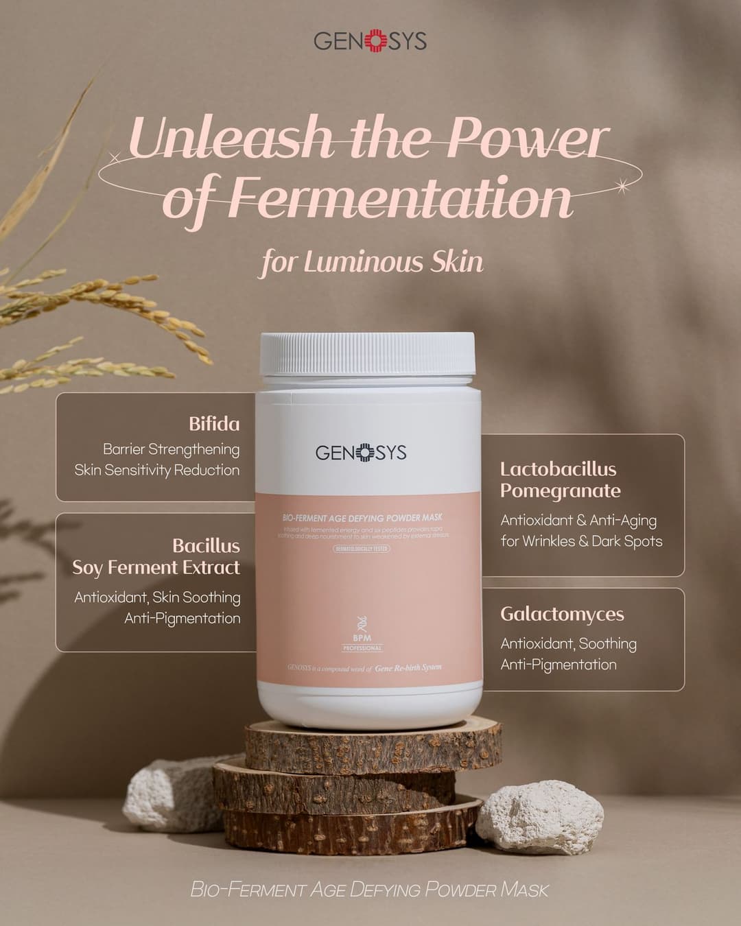 Маска BIO-FERMENT AGE DEFYING POWDER MASK