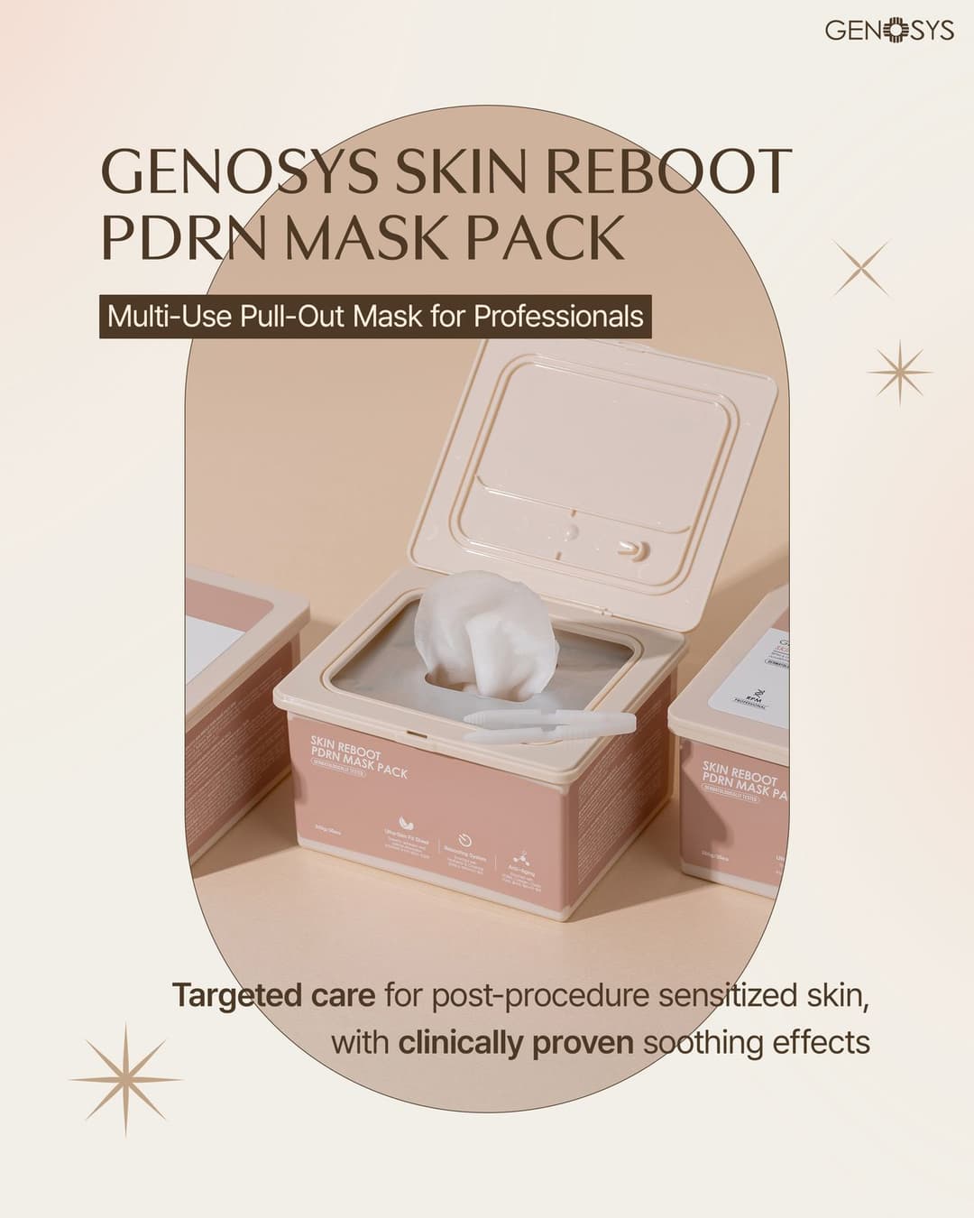 GENOSYS Skin Reboot PDRN Mask Pack Application