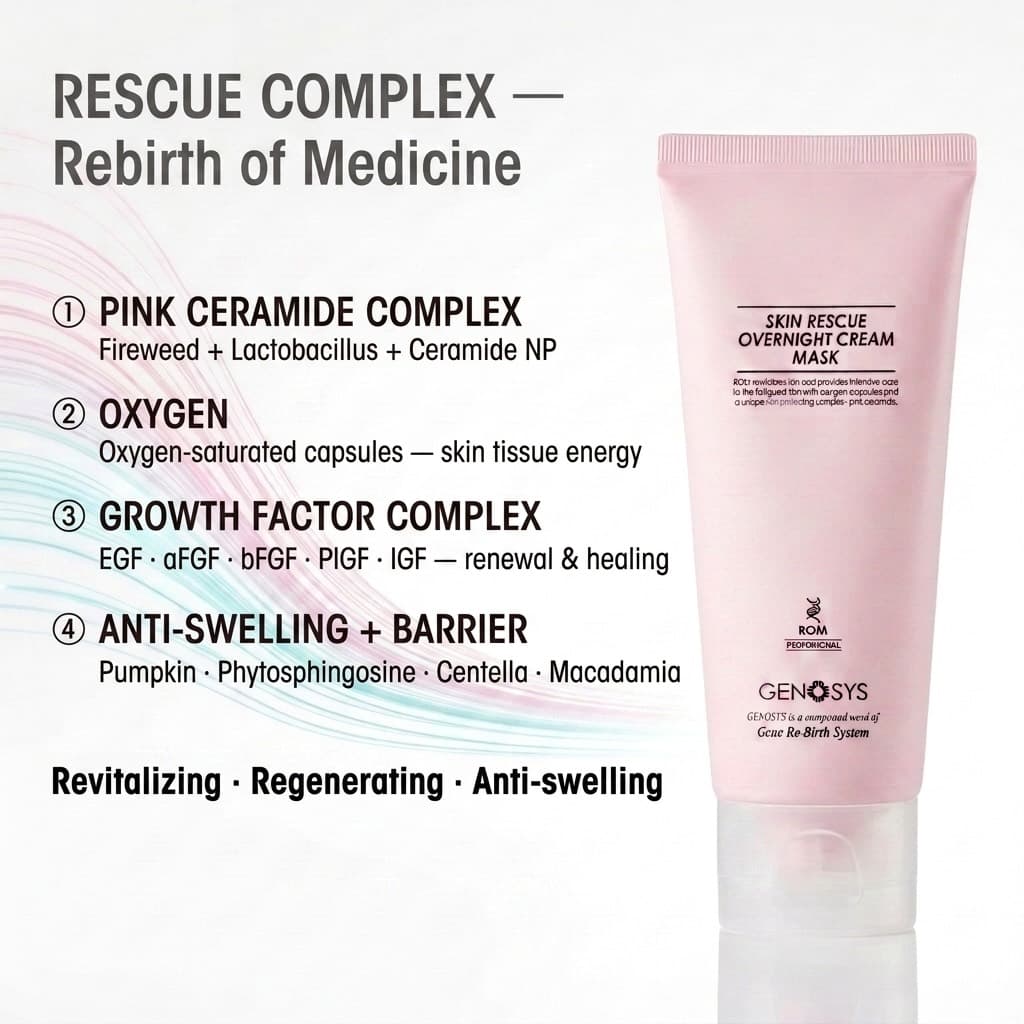 نظرة على مكونات Skin Rescue Overnight Cream Mask