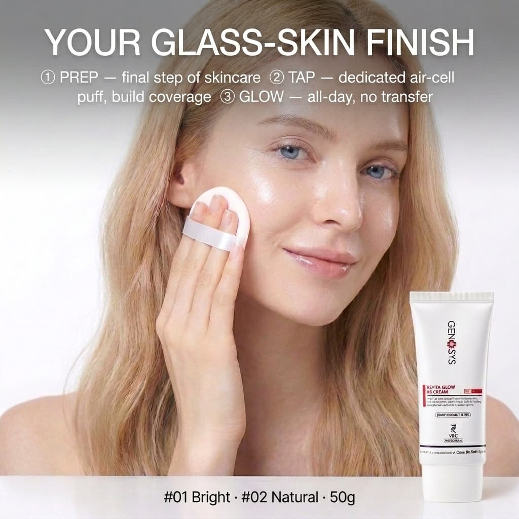 BB-крем REVITA GLOW — нанесение и уход