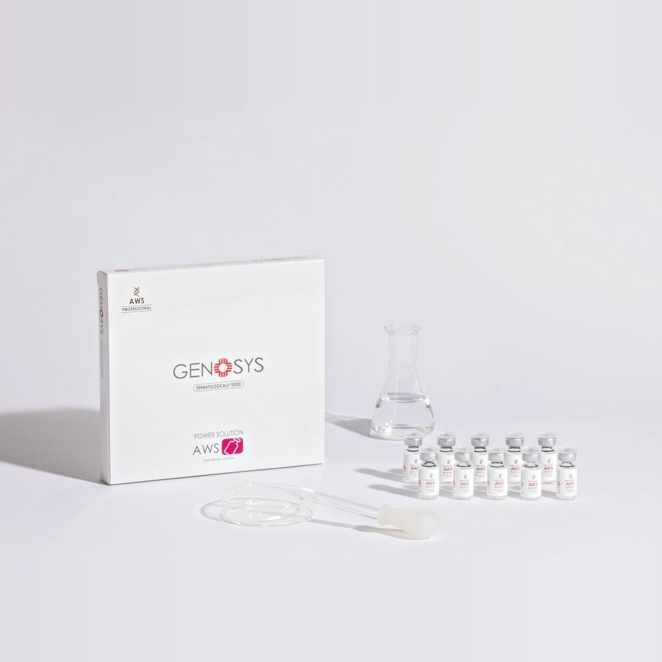 POWER SOLUTION AWS - GENOSYS Korean PRO Solution professional skincare product UAE