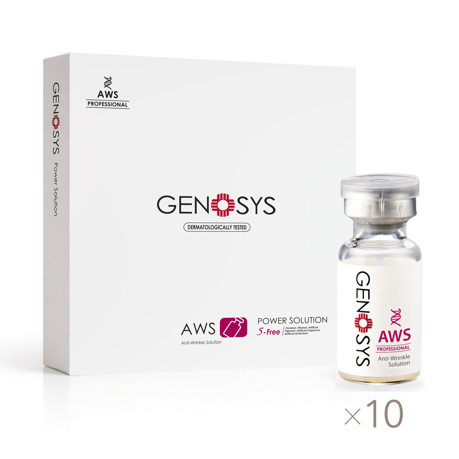 POWER SOLUTION AWS - GENOSYS Korean PRO Solution professional skincare product UAE