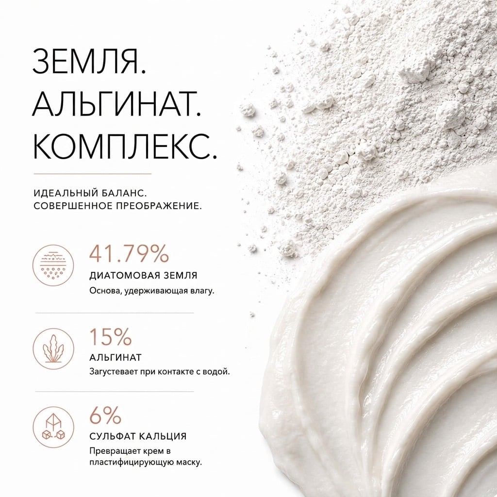 Банка GENOSYS BIO-FERMENT AGE DEFYING POWDER MASK, пакет с пудрой и мерная ложка