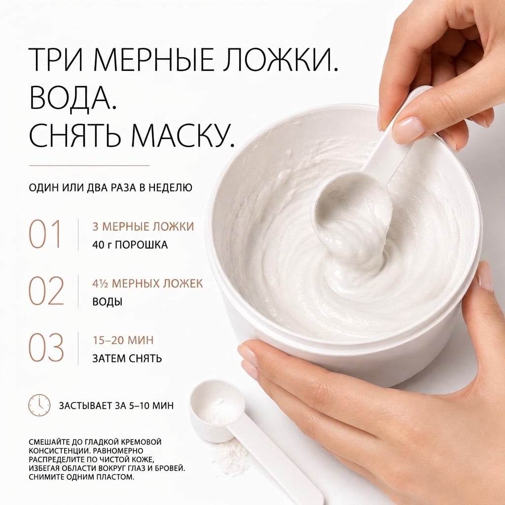Три ложки. Вода. Снять.