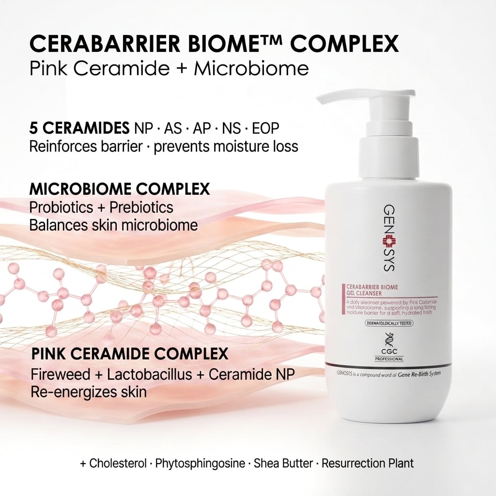 CERABARRIER BIOME Complex - Pink Ceramide and microbiome