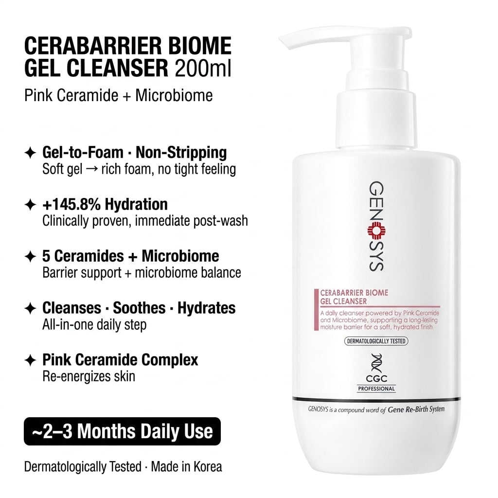 CERABARRIER BIOME GEL CLEANSER 200ml