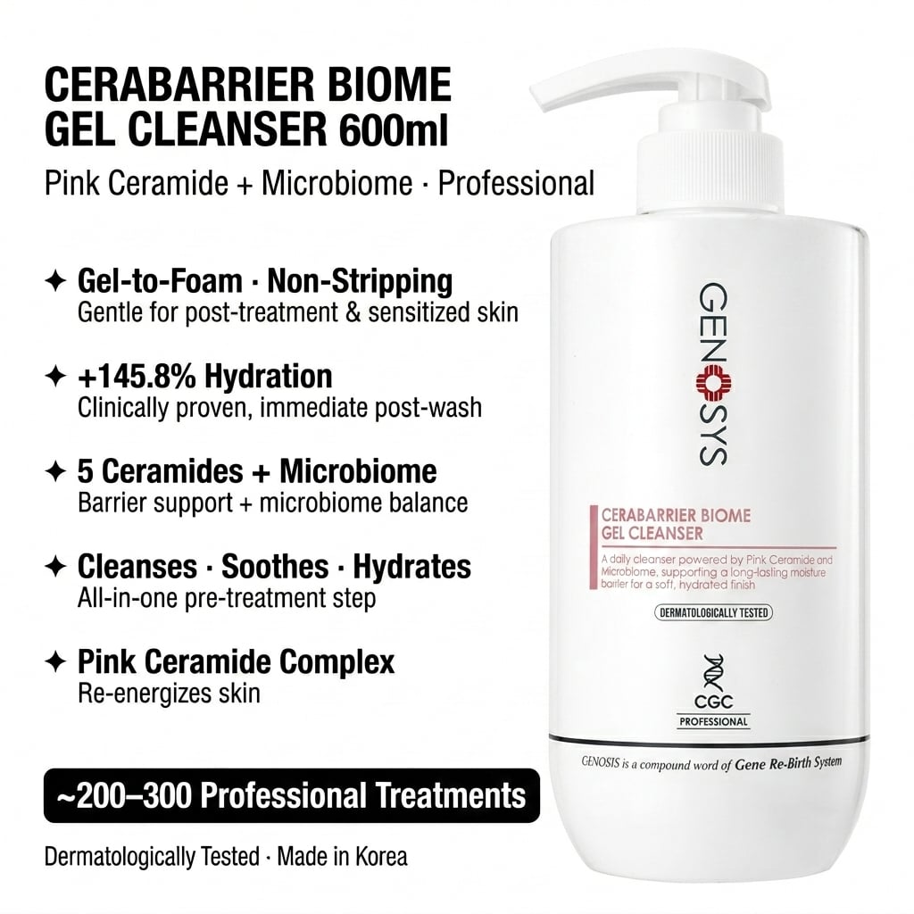 CERABARRIER BIOME GEL CLEANSER 600ml