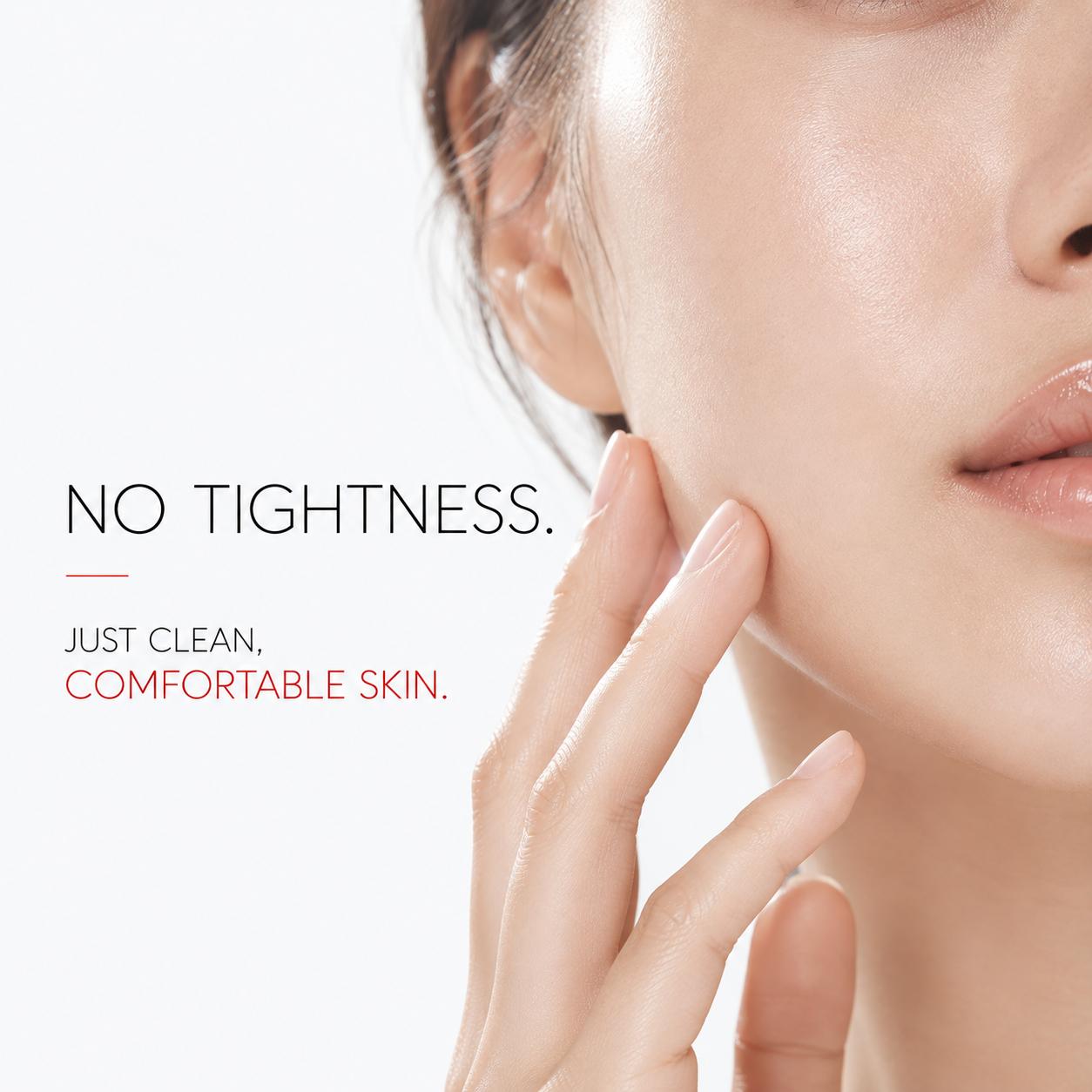 CERABARRIER BIOME GEL CLEANSER - clean, comfortable skin with no tight feeling after washing