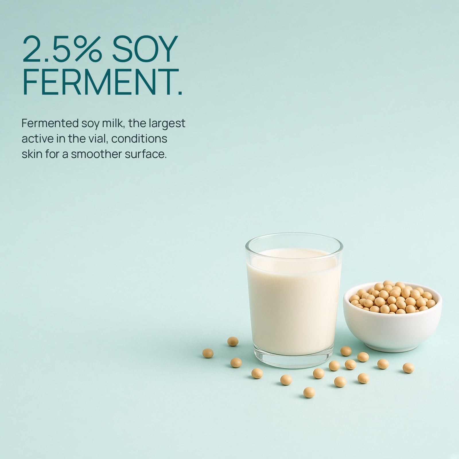 Every percentage, in the vial.