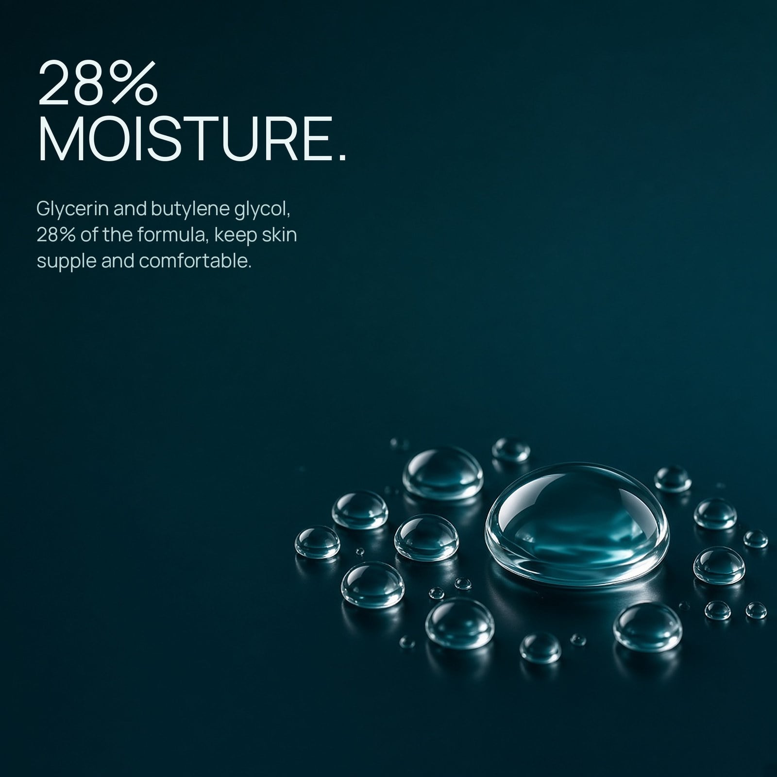 Every percentage, in the vial.