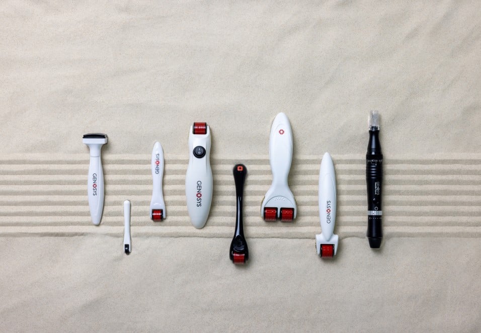 Microneedle Roller - GENOSYS Korean Microneedling professional skincare product UAE