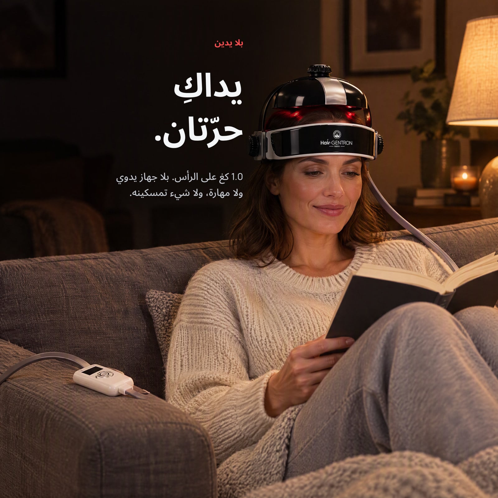 أضيئي النور. أطفئي العالم.