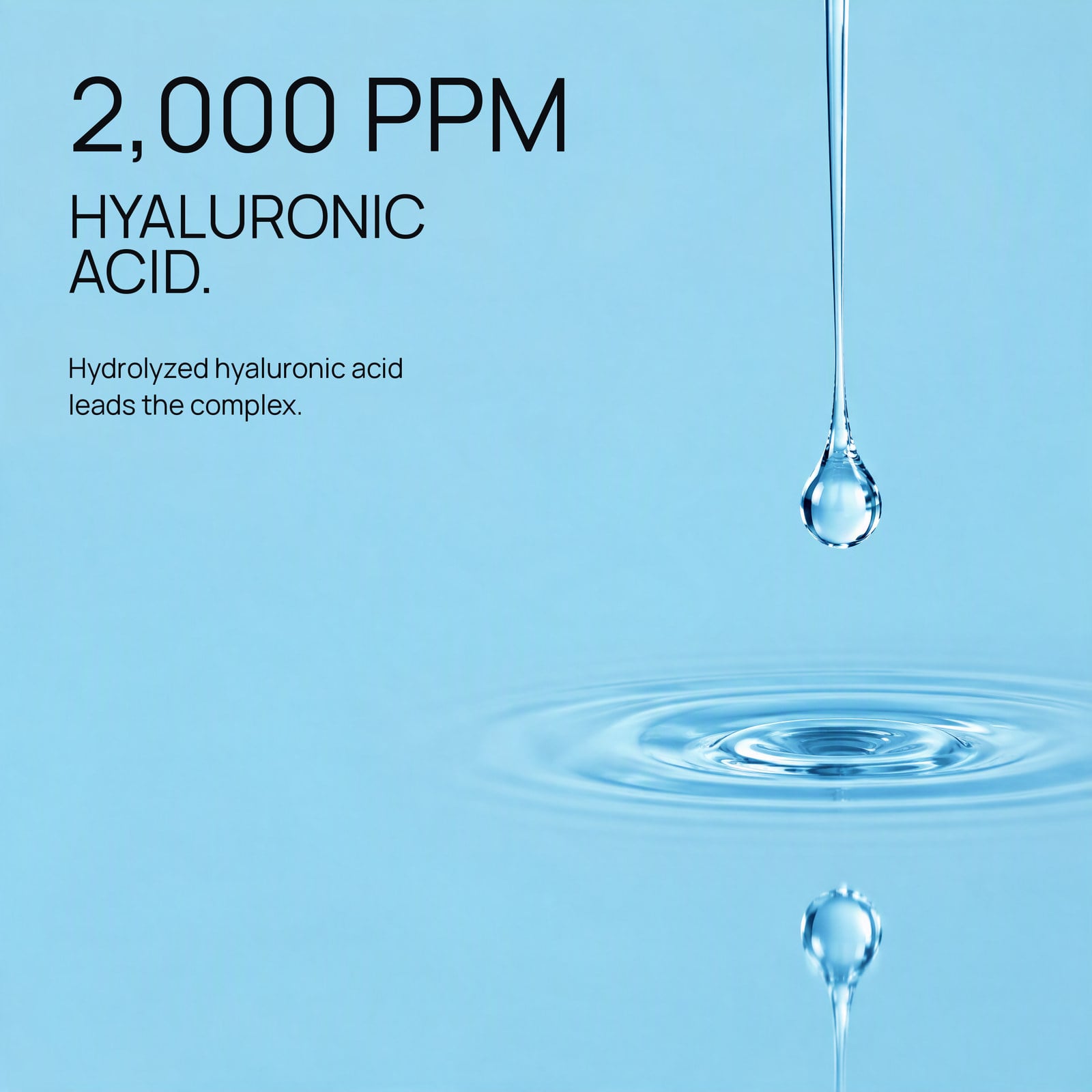 GENOSYS Moisture Replenishing Hyaluron Serum: 2,000 ppm hyaluronic acid
