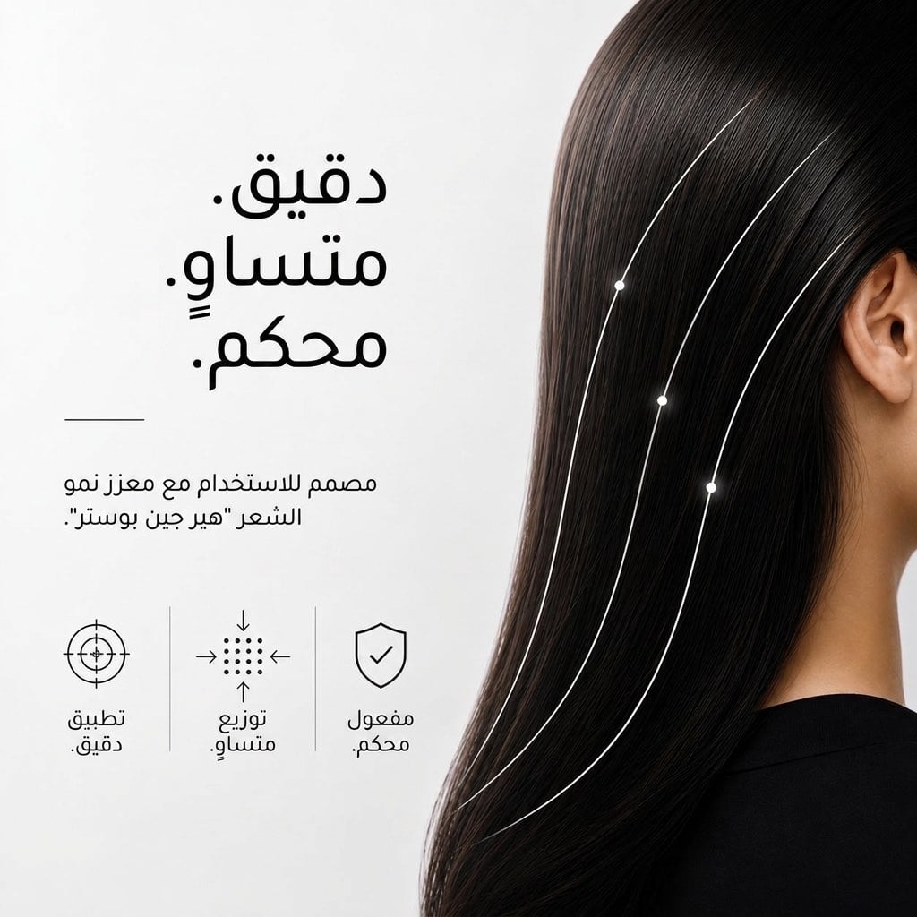 Hair Stamp For HAIRGEN BOOSTER - how to use