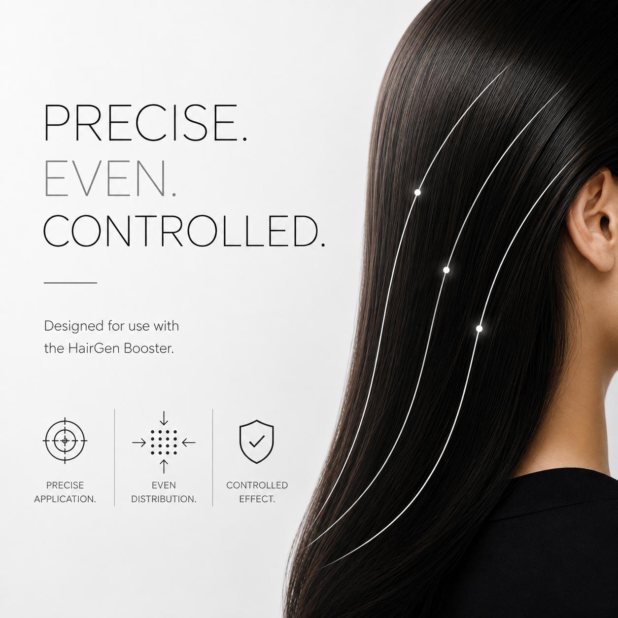 Hair Stamp For HAIRGEN BOOSTER - how to use