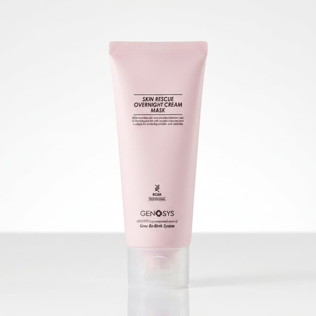 Skin Rescue Overnight Cream Mask: Oxygen Capsules, Pink Ceramide & the Perfect Night Pair - GENOSYS Professional Korean Dermacosmetics Blog Post