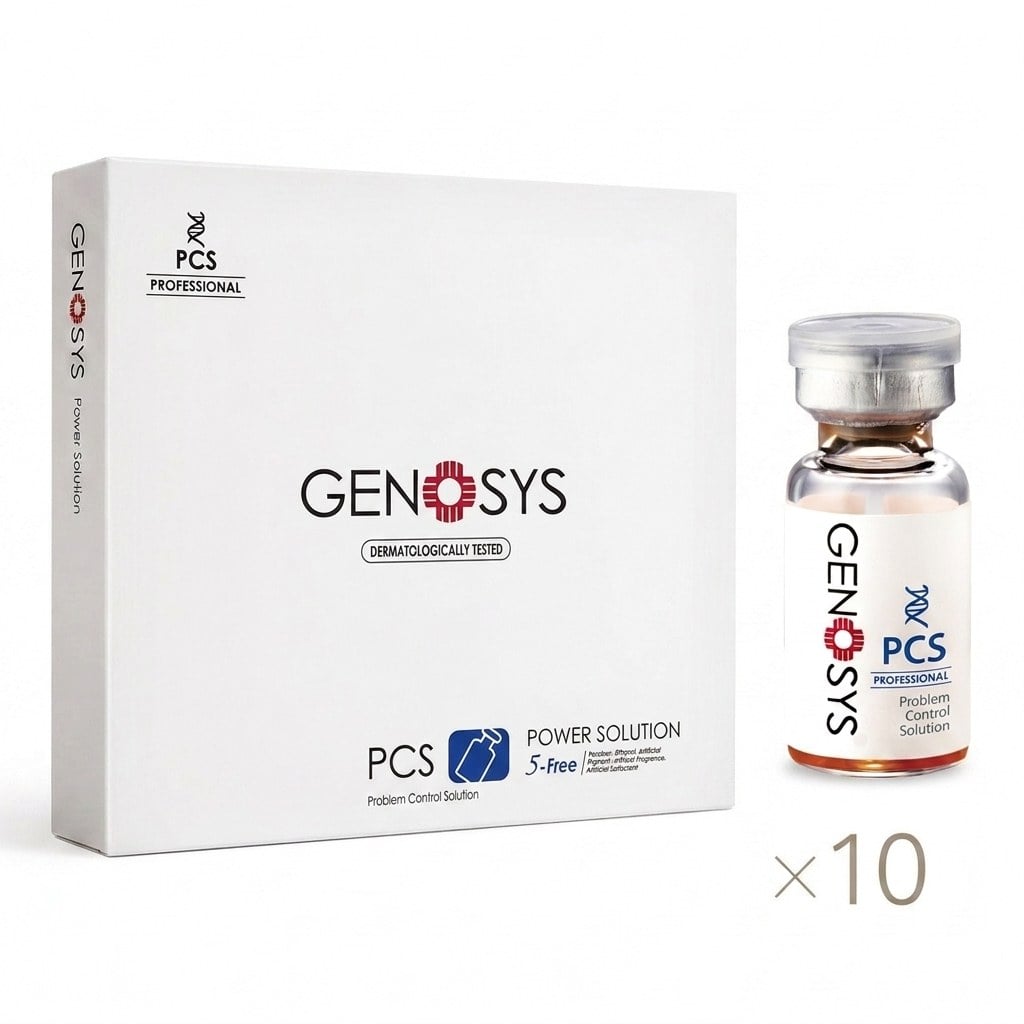 POWER SOLUTION PCS - GENOSYS Korean PRO Solution professional skincare product UAE