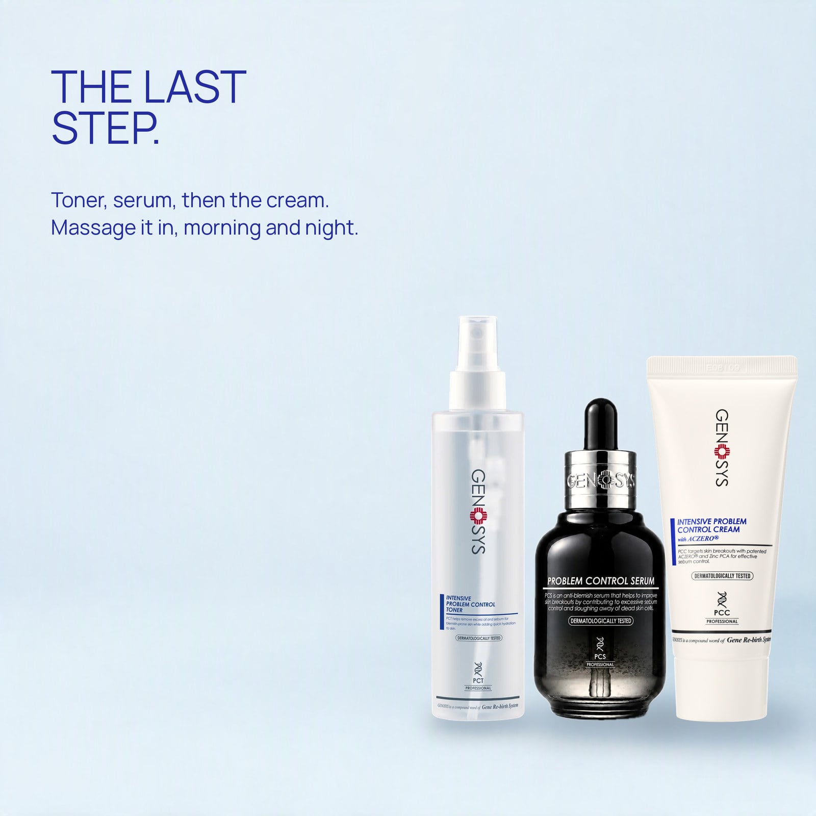Last step. Massage it in.
