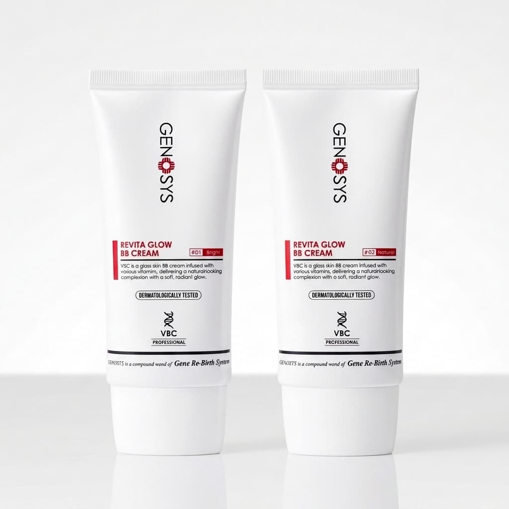 كريم REVITA GLOW BB: توهج زجاجي مع حماية SPF 38 PA+++ - GENOSYS Professional Korean Dermacosmetics Blog Post