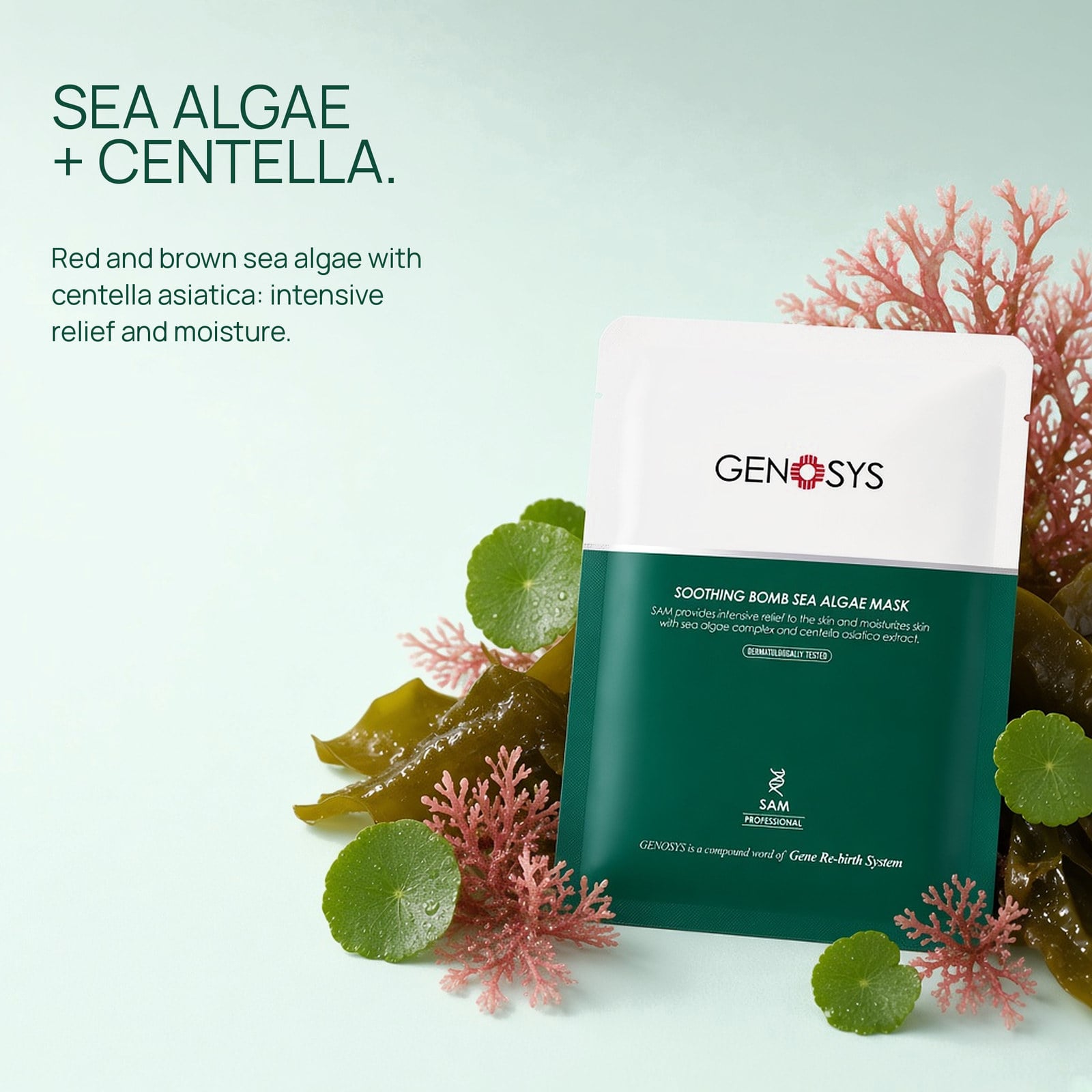 Sea algae and centella