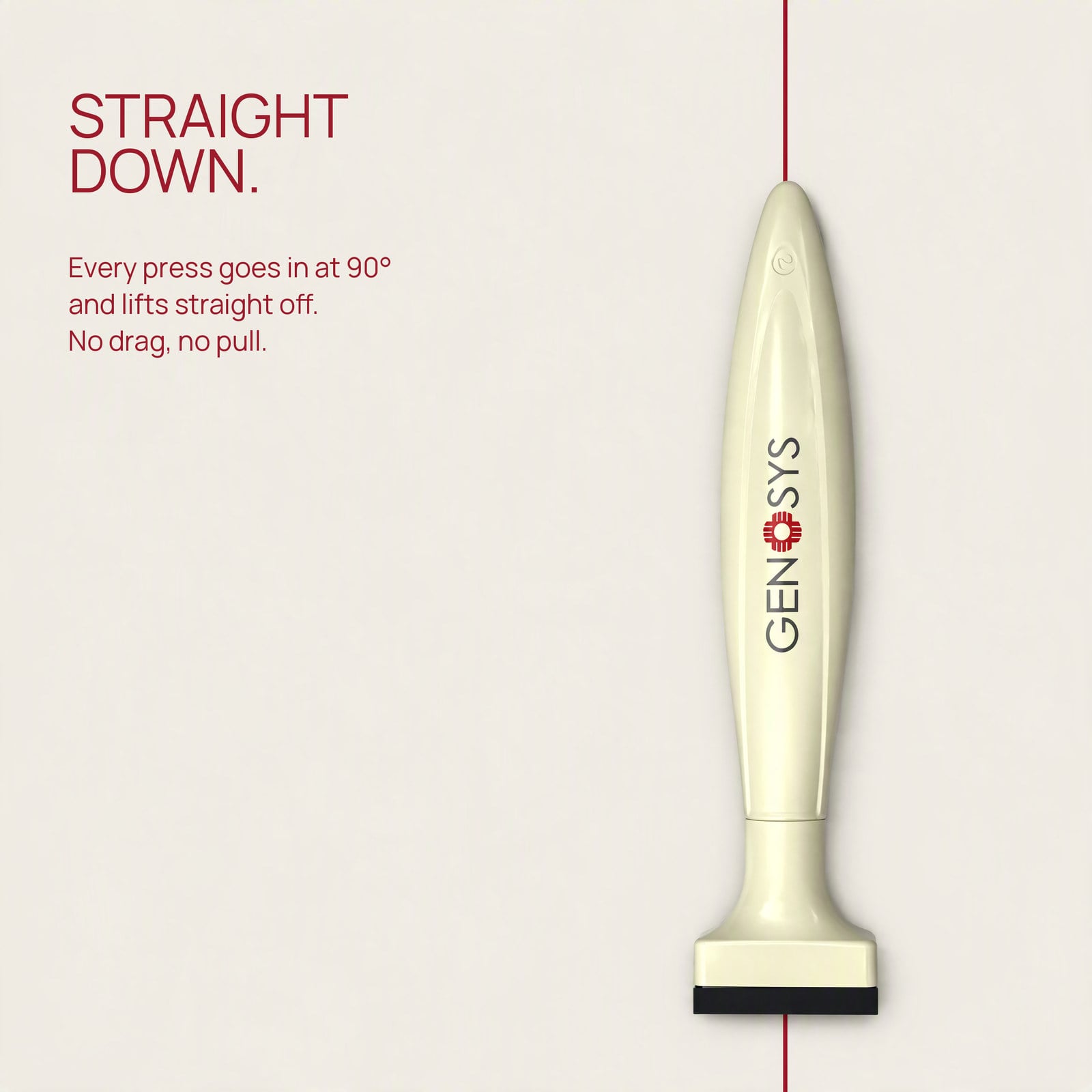Made for hair, not around it.