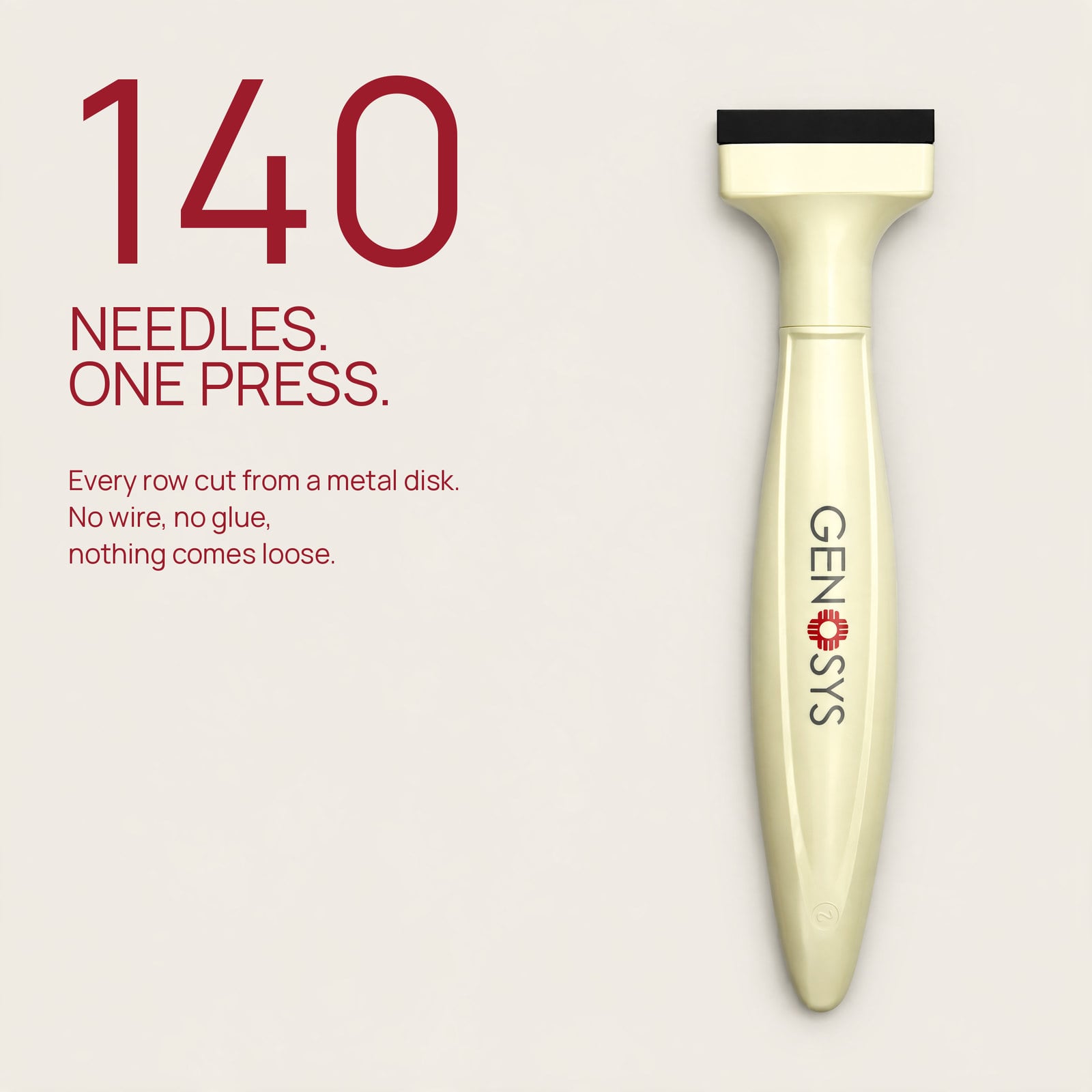 Made for hair, not around it.